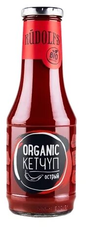 Кетчуп Rufolfs Organic Острый 530г Rudolfs Organic - фото №2
