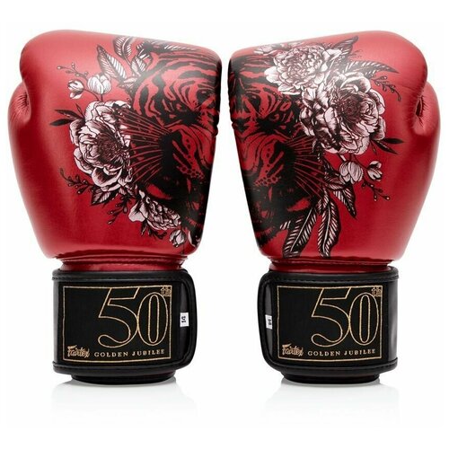 Боксерские премиальные перчатки Fairtex GOLDEN JUBILEE 16 унций