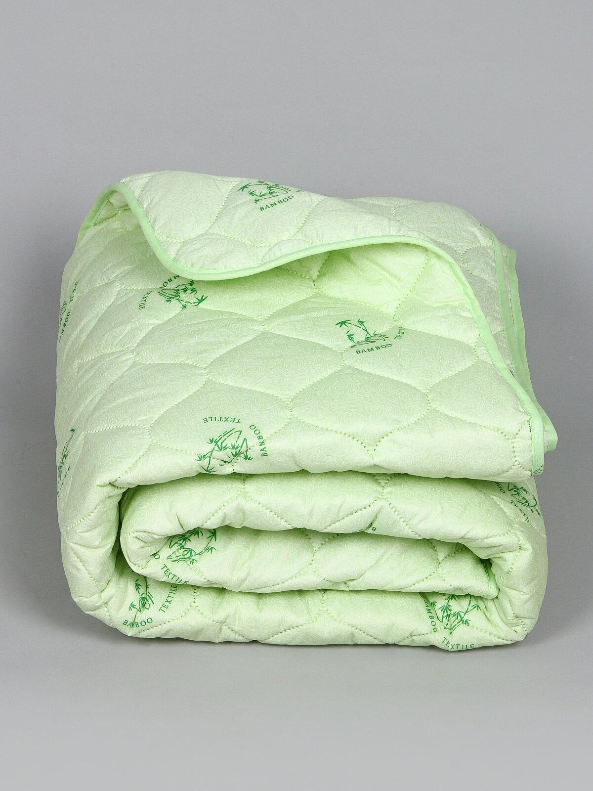 Одеяло "Бамбуковое волокно" полновесное, 2-х спальное, в полиэстере, плотность 300 г/м2 - фотография № 6