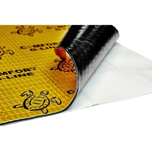 Виброизоляционный материал Comfort mat G4, размер 700x500x4 мм (10 шт)