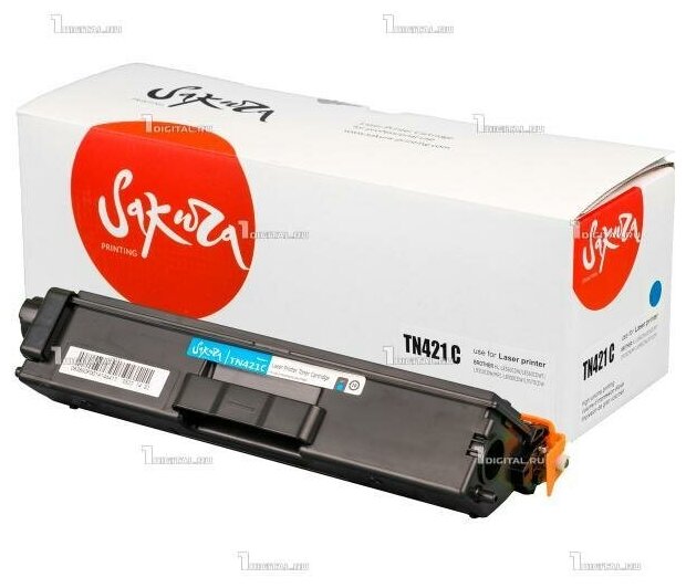 Картридж SAKURA TN-421C голубой для Brother HL-L8260DCW/8360CDW DCP-8410 MFC-8690/8900 (1.8К) (SATN421C)