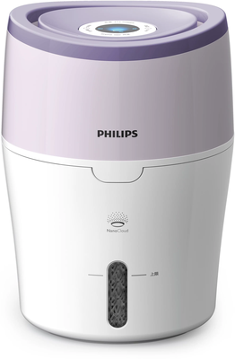 Увлажнитель воздуха с функцией ароматизации Philips HU4802/01, фиолетовый/белый