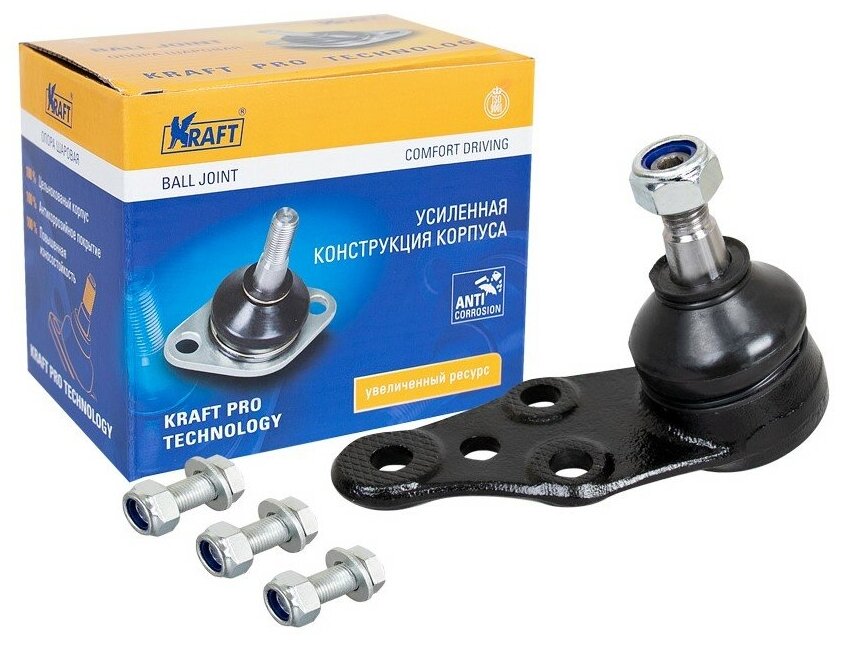 KRAFT KT053217 Шаровая опора нижняя Daewoo Lanos (97-) Nexia (96-) Espero (91-99)/Opel Kadett (81-94)