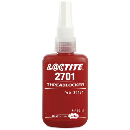 LOCTITE 2701 50ML (1516481) Резьбовой фиксатор высокой прочности для неактивных металлов (Loctite)