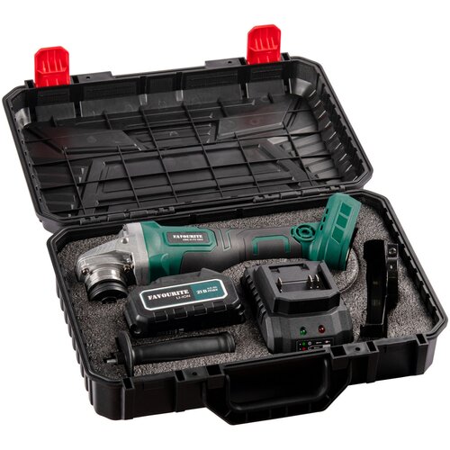 Углошлифмашина аккумуляторная Favourite OBS 21 FG 125C 21В 9586₽