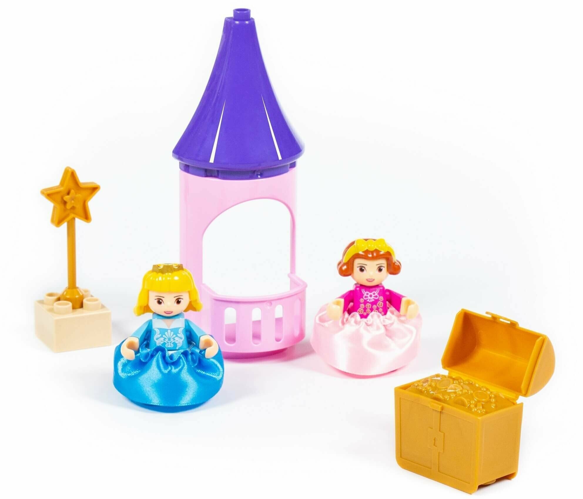 Конструктор Макси Весёлая принцесса, 50 элементов — фото 1