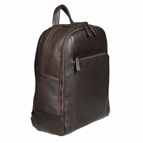 Мужской кожаный рюкзак Gianni Conti 1812288 dark brown