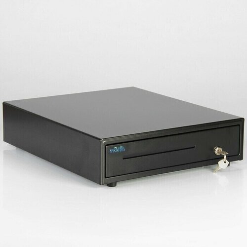 Денежный ящик Форт 4К, электромеханический, цвет чёрный / ящик для денег под кассу