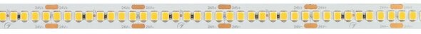 Светодиодная лента Alright 22W/m 240LED/m 2835SMD теплый белый 5M / Arlight - фото №3