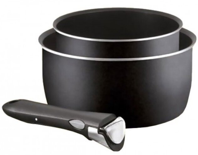Набор посуды TEFAL Ingenio Black Э 04131830 из 3 предметов