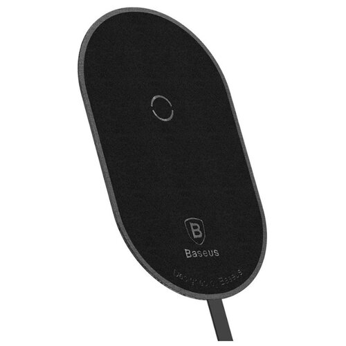 фото Ресивер беспроводной зарядки для телефона micro usb baseus microfiber - черный (wxte-c01)