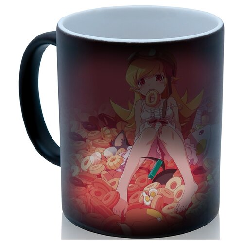 фото Кружка хамелеон ошино шинобу, крутой сувенир drabs