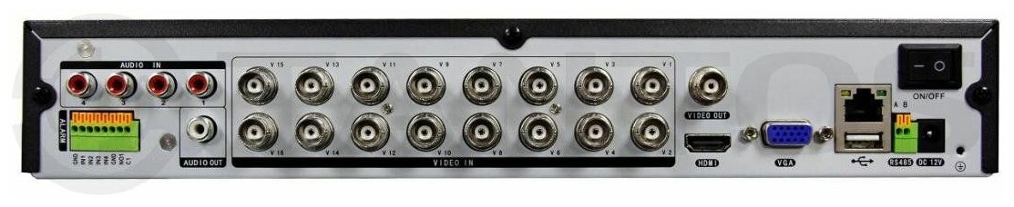 Видеорегистратор HVR (гибридный) TANTOS TSr-UV1625 Eco - фото №2