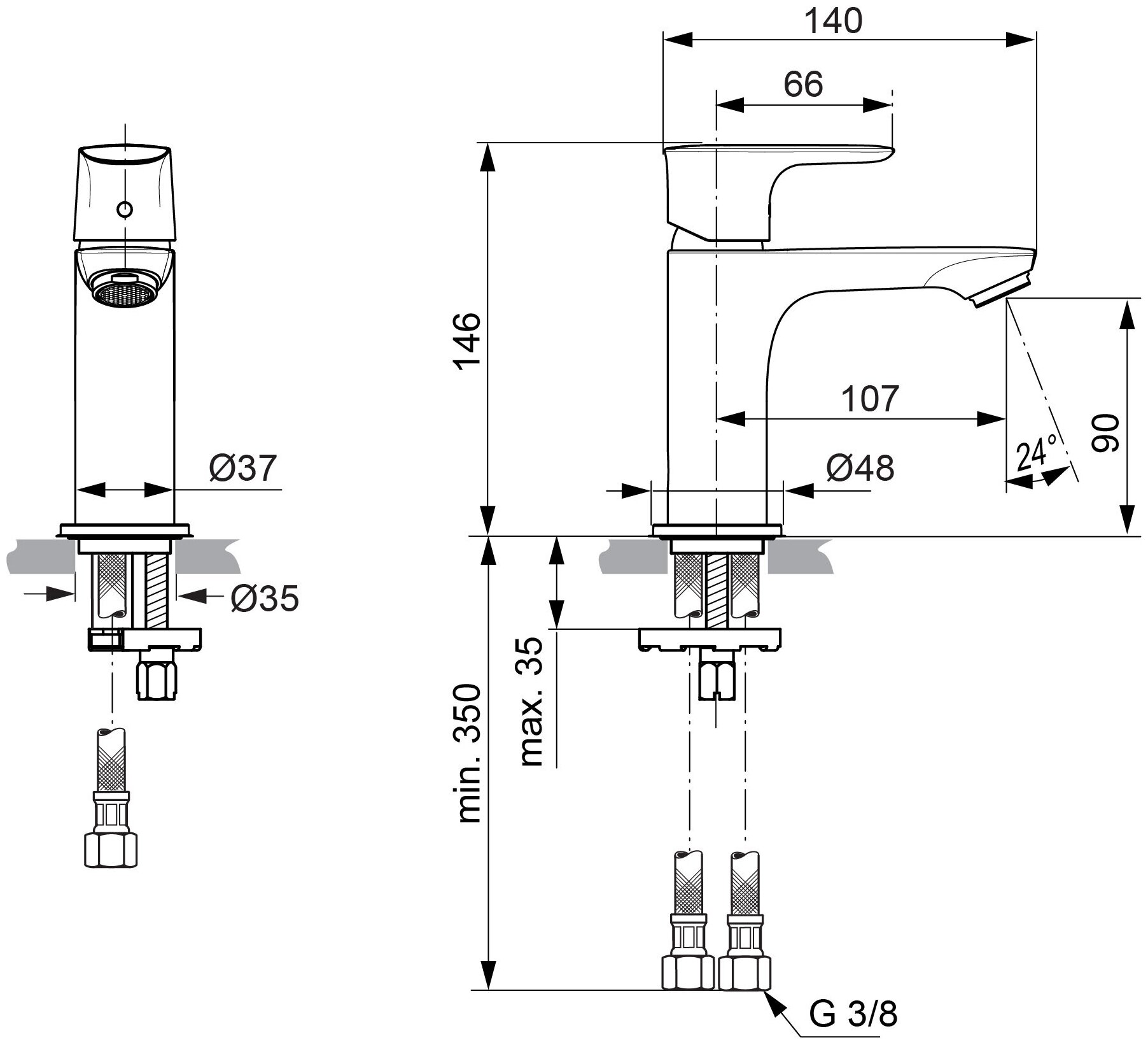 Смеситель Ideal Standard - фото №4