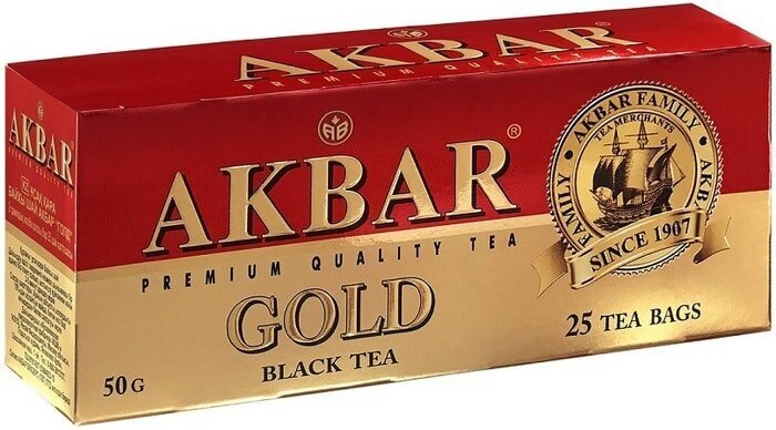 Чай черный Akbar Gold 25*2г