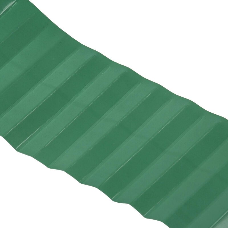Лента бордюрная, 0.1 x 9 м, толщина 0.6 мм, пластиковая, зеленая,3405174 - фотография № 5