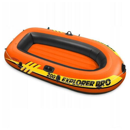 надувная двухместная лодка intex explorer pro 200 set с веслами и насосом Надувная лодка Intex Explorer Pro 200 Set 58357
