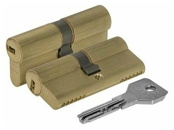 Цилиндр CISA Asix OE 300.18.00 C5 (40х40) латунь