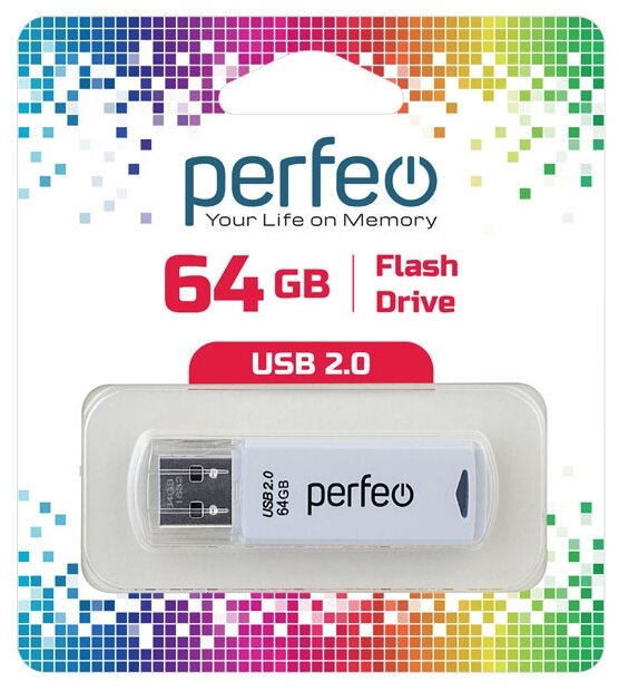 USB  Perfeo USB 64GB C06 White