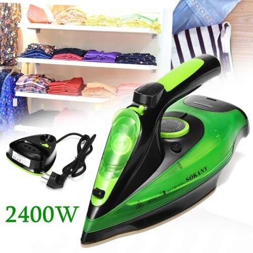 Утюг SOKANY SOK2085 Cord less беспроводной зеленый 3271₽