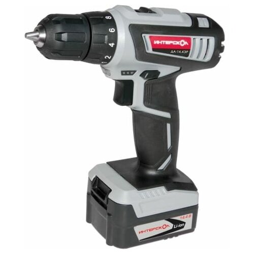 Аккумуляторная дрель-шуруповерт ИНТЕРСКОЛ ДА-144ЭР шт Интерскол 691800₽