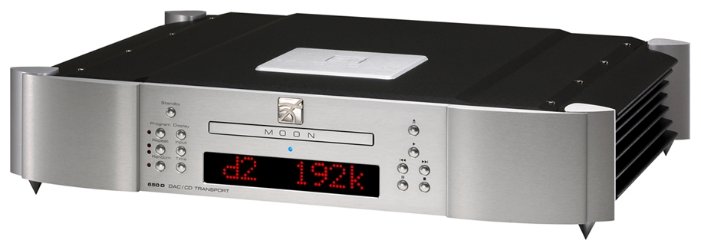 CD  Sim Audio MOON 650D silver / red display