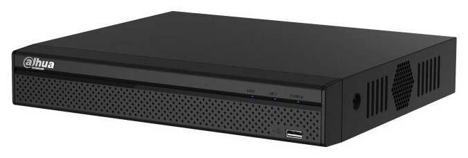 DAHUA Видеорегистраторы DHI-NVR1104HS-P-S3 H 4-канальный IP-видеорегистратор 4K и H.265+, входящий поток до 80Мбит с, 1 SATA III до 8Тбайт