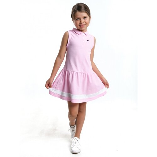 Платье для девочек Mini Maxi, модель 7883, цвет розовый, размер 104