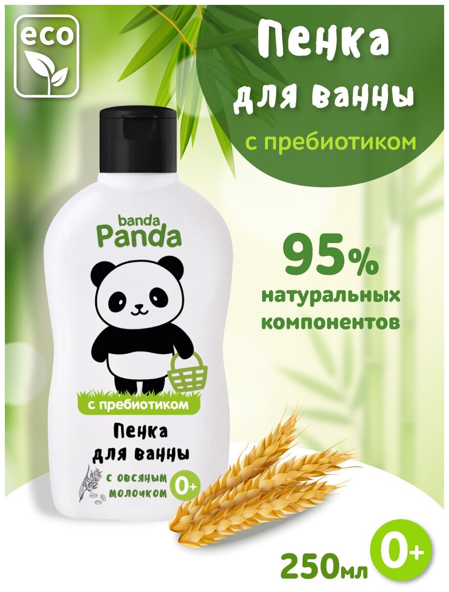 Banda Panda Пена для ванны, 250мл