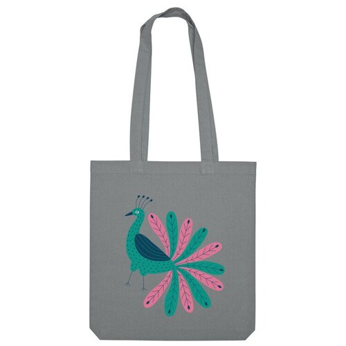 фото Сумка шоппер us basic, серый