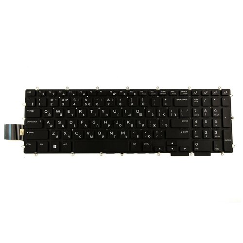 Клавиатура для ноутбука Dell Alienware M15 R1 с подсветкой Pn 0FK8H3 0KN4-0D1RU16 SG-95000-XAA 5159₽