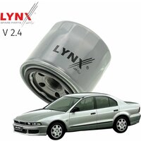 Фильтр масляный Mitsubishi Galant (8) / Митсубиси Галант 1998 1999 2000 2001 2002 2003 V2.4 4G64 / 1шт LYNXauto