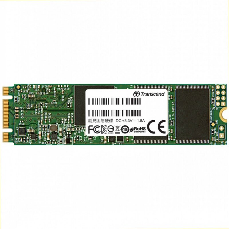 Накопитель SSD M.2 2280 Transcend TS960GMTS820S 820S 960GB SATA 6Gb/s TLC 550/500MB/s IOPS 70K/75K MTBF 2M