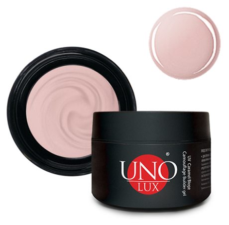 UNO LUX, Моделирующий гель Tea Rose, 15 г