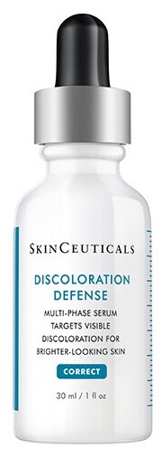 SkinCeuticals Discoloration Defense Serum Высокоэффективная сыворотка для лица против пигментации и стойких пигментных пятен, 30 мл