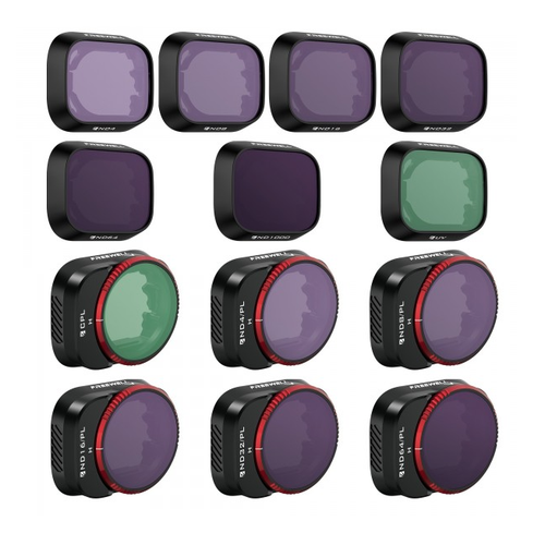 Набор фильтров Freewell MEGA 16 PACK для DJI Mini 3 Pro, FW-MN3-MEGA sports camera filter for dji osmo action uv cpl nd4 8 16 32 nd4 pl nd8 pl nd16 pl nd32 pl waterproof lens filter sets accessory