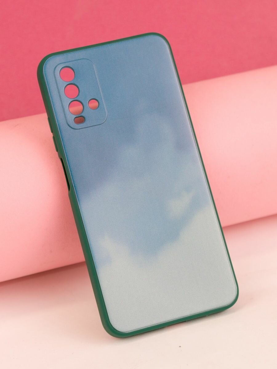 Чехол для телефона Xiaomi Redmi 9T, зеленый