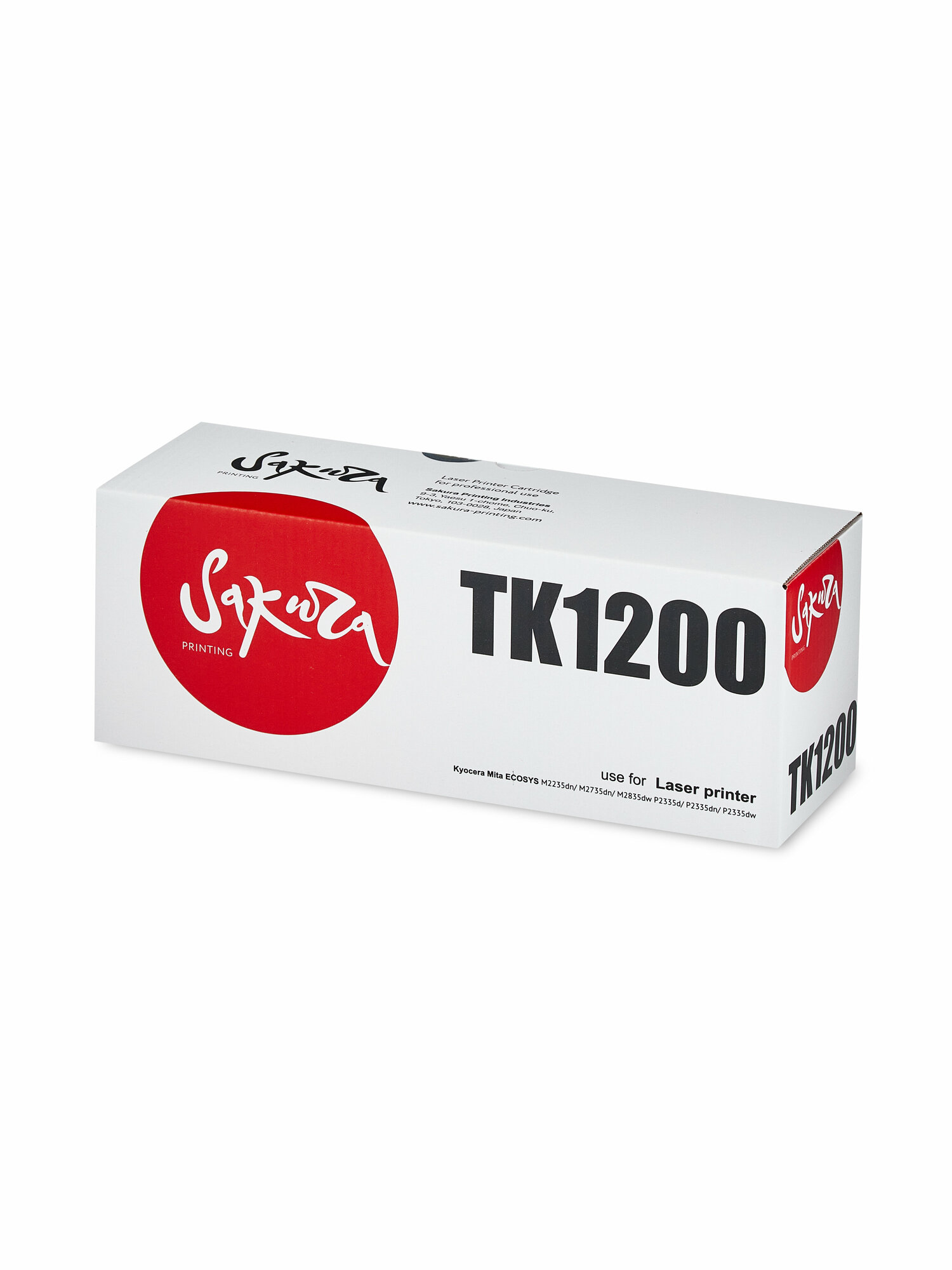 Картридж TK-1200 Black для принтера Куасера, Kyocera ECOSYS M 2235 dn; M 2335 dn; M 2735 dn; M 2735 dw; M 2835 dw