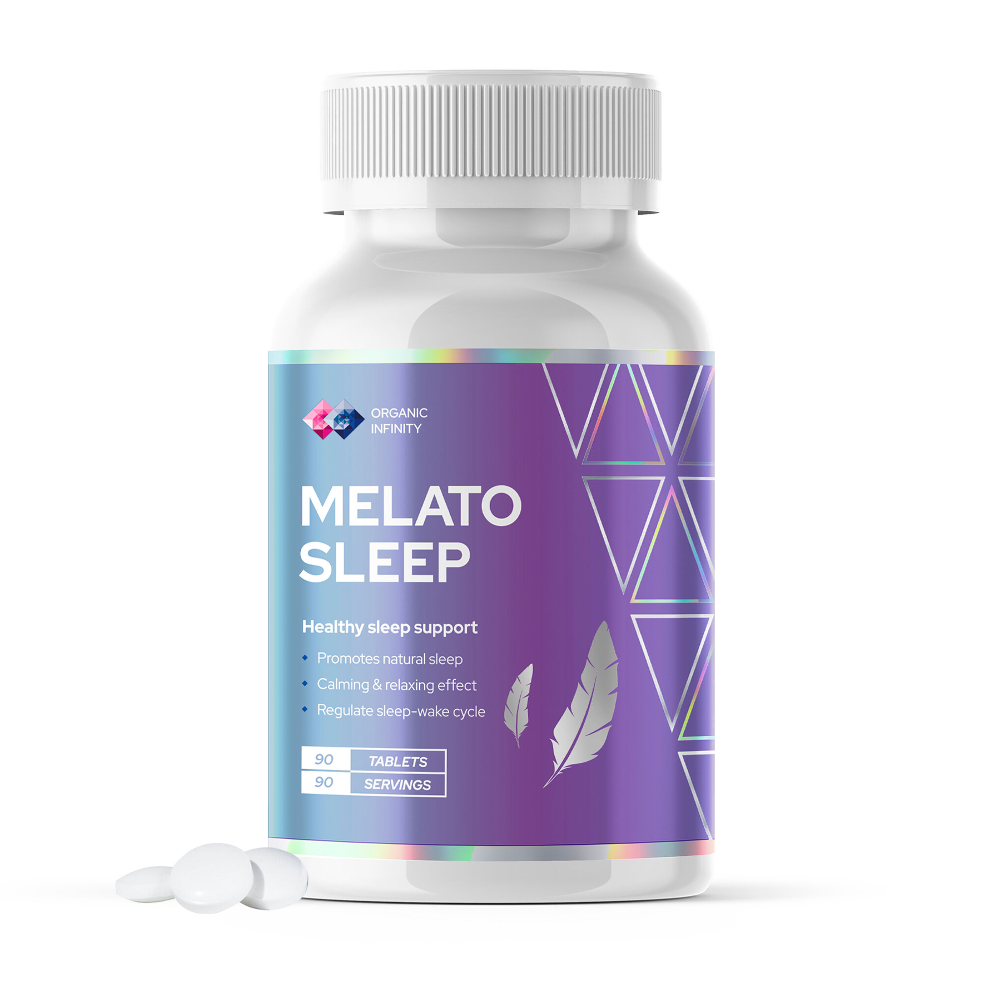 Мелатонин 5 мг для улучшения сна успокоительное 90 таблеток