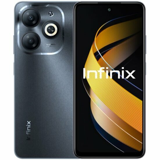 Смартфон Infinix SMART 8 4/128GB Черный