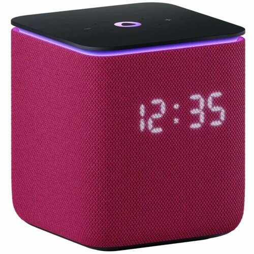 Умная колонка Яндекс Станция Миди с Алисой Zigbee малиновая 1909000₽