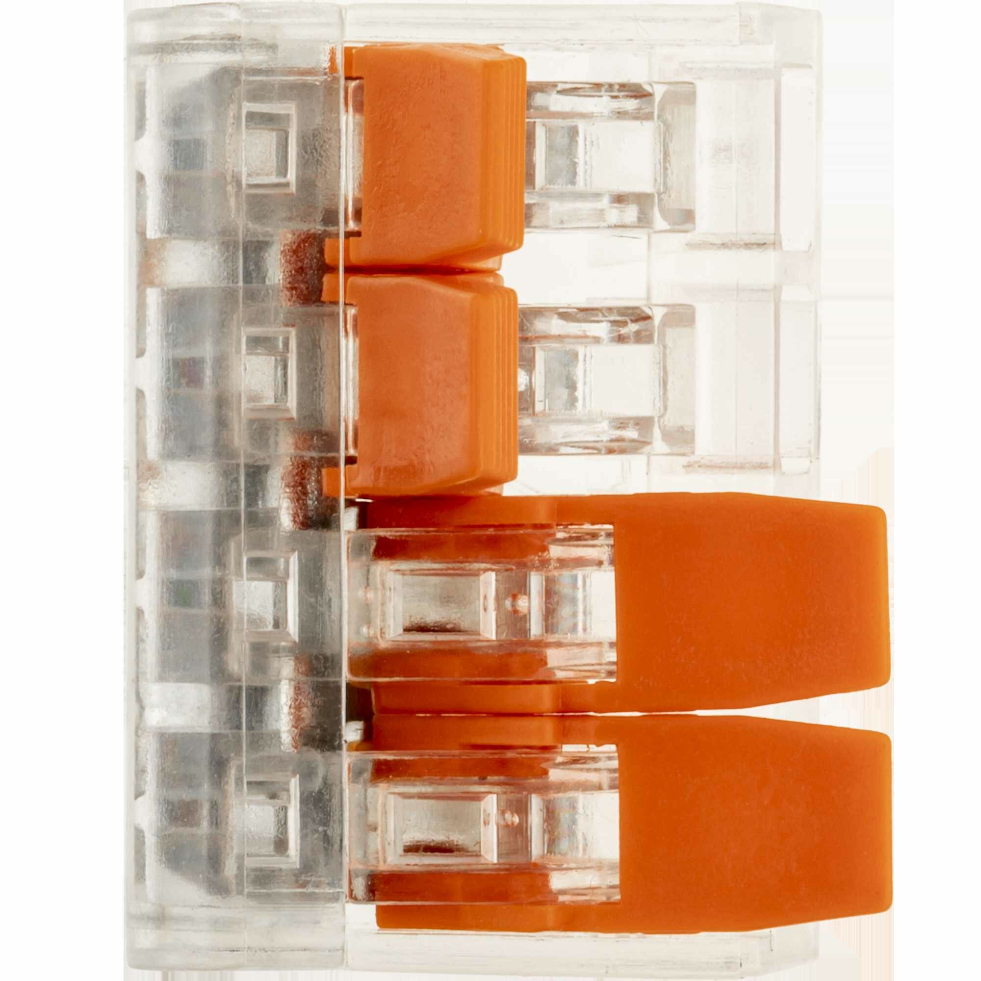 клеммы соединительные DUWI 2,5х4 5шт прозрачный - фото №3