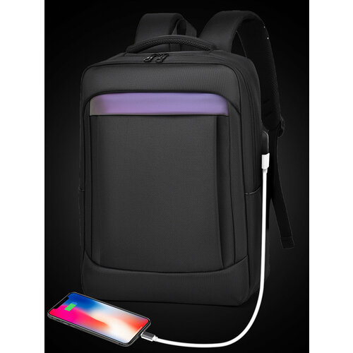 Рюкзак кросс-боди AIBAG, фактура гладкая, матовая, серый