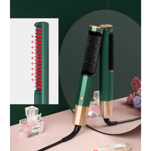 Выпрямитель для волосЭлектрическая расческа-выпрямитель с турмалиновым покрытием 133000₽