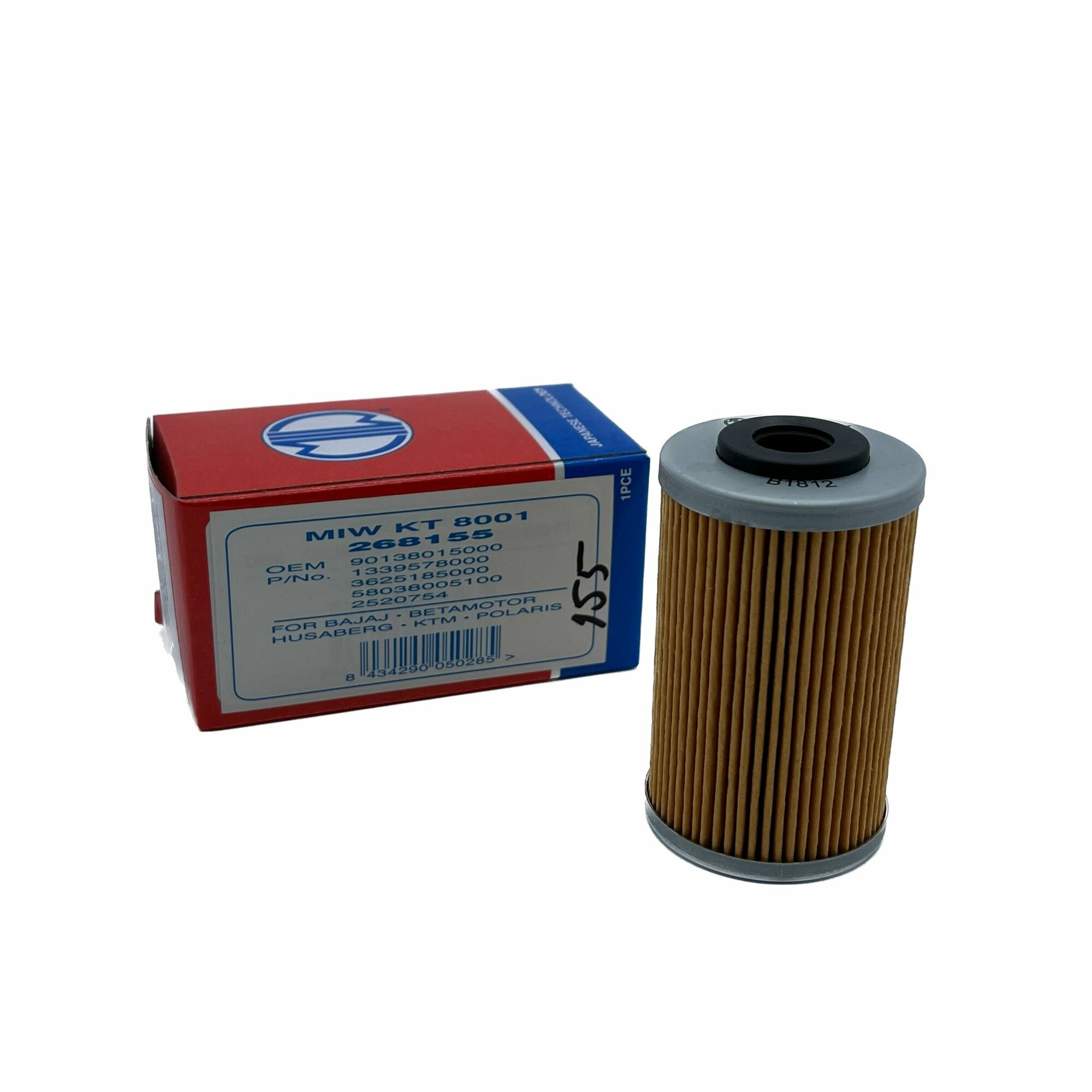 Фильтр масляный MIW KT8001 (HF155)