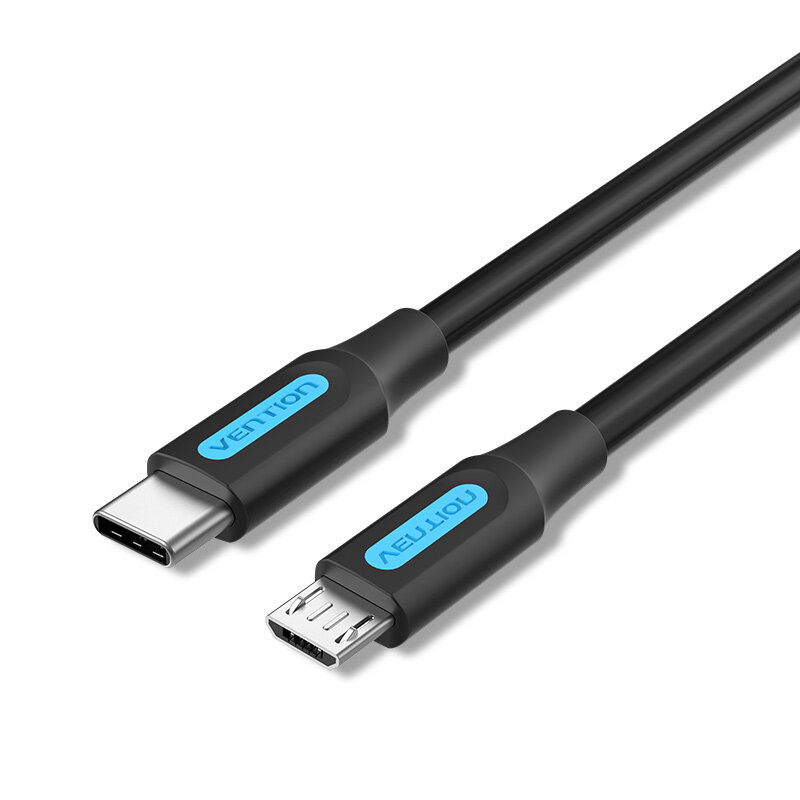 Кабель USB type c - Micro-B 5pin шнур длина 1.5 м. / vention быстрая зарядка для мобильных устройств, арт. COVBG