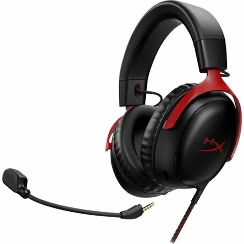 Компьютерная гарнитура HyperX Cloud III черныйкрасный 727A9AA 1604000₽
