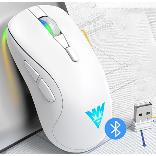 Мышь беспроводная EWEADN M6 перезаряжаемая белая 219100₽