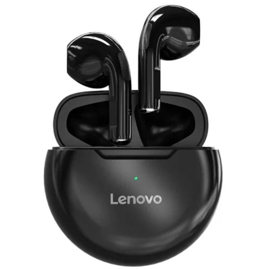 Беспроводные наушники Lenovo HT38, USB Type-C, black