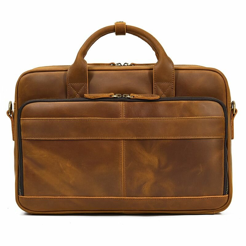 Модный портфель в стиле ретро MyPads, 17-дюймовая сумка для ноутбука, деловая дорожная сумка